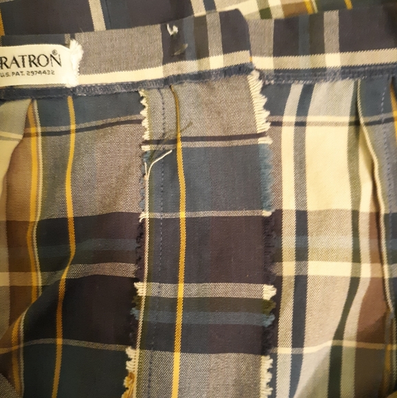 Vtg plaid sears mary Lewis koratron skirt sz 10 *R - Picture 5 of 6